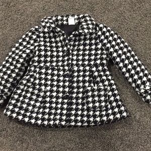 Healthtex jacket black and white 3t
